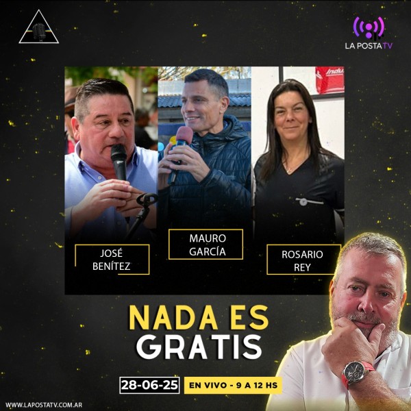 NADA ES GRATIS 34: MAURO GARCÍA - JOSÉ LUIS BENÍTEZ - ROSARIO REY