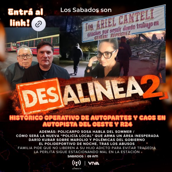 Episodio 15 de Desalinea2: Poli Sosa - Dar&iacute;o Kubar - Policia municipal - Allanamiento h&iacute;storico