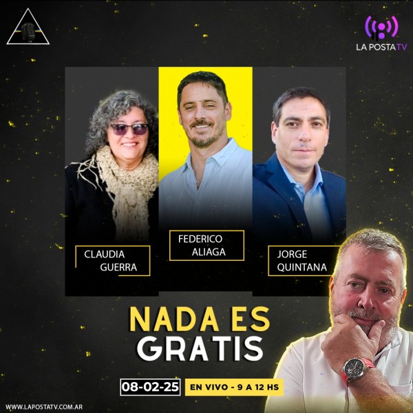 NADA ES GRATIS 16: CLAUDIA GUERRA - FEDERICO ALIAGA - JORGE QUINTANA