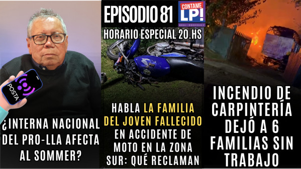 EP 81: HABLA LA FAMILIA DEL JOVEN Q MURIÓ EN LA MOTO - INCENDIO EN CARPINTERIA - SALIDA DE DRAGO