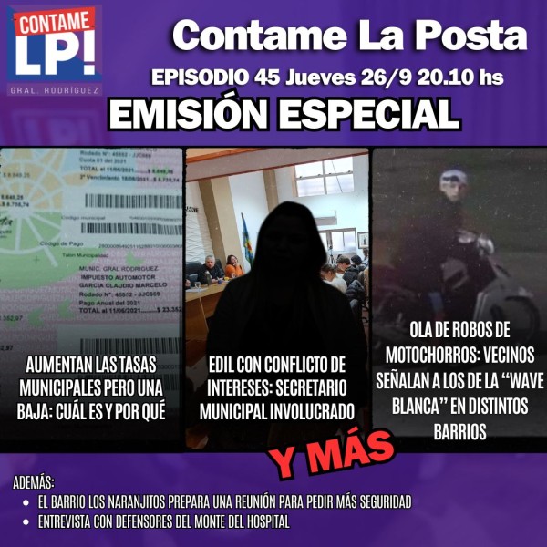 CLP Ep.45 - Edil con conflicto de intereses / Los motochorros que asolan a distintos barrios