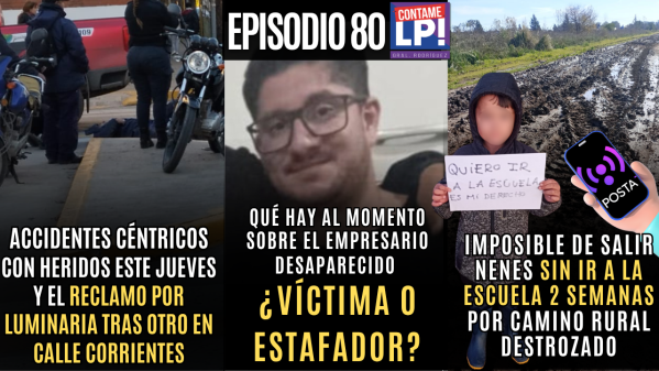 EP 80: ACCIDENTES CÉNTRICOS CON HERIDOS / NENES SIN IR A LA ESCUELA POR DOS SEMANAS