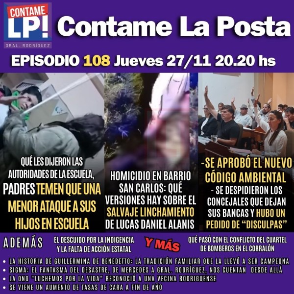 EP 108: Crece el temor en escuela de La Fraternidad + Sigma, el fantasma del desastre