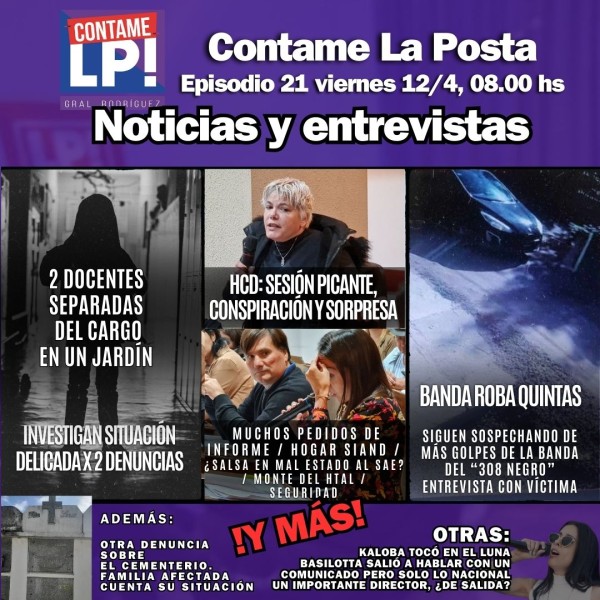 Ep. 21 HCD: piden informes, "conspiración" y sorpresa / Otro golpe de la "banda del 308" / primicias