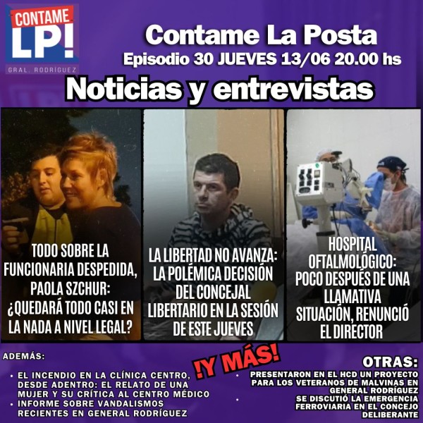 CLP Ep.30 / Qué pasará con Paola Szchur - Polémica decisión de concejal libertario en el HCD
