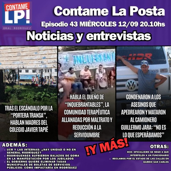 CLP Ep.43 - Habla el dueño de "Inquebrantables" / Condena a asesinos de Guillermo Jara